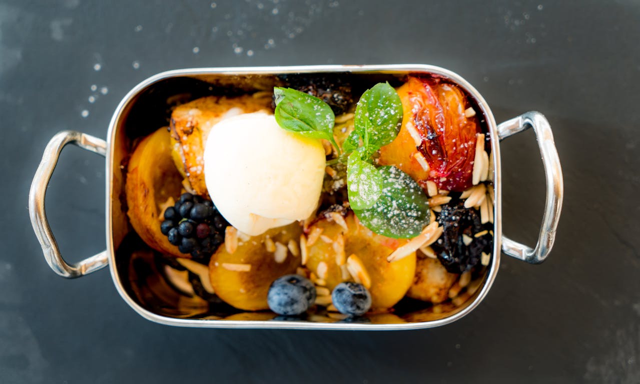Desserts à la pêche : l’été en bouche, tout simplement