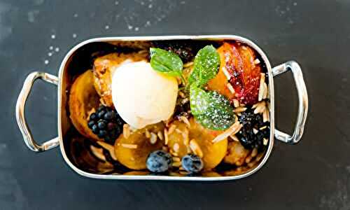 Desserts à la pêche : l’été en bouche, tout simplement