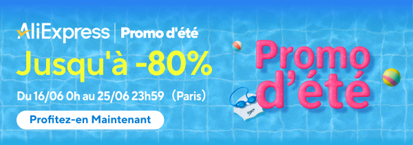 Les Promos d’Été débarquent sur AliExpress avec jusqu’à 80 % de remise sur de nombreuses machines à café !