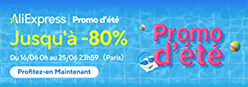 Les Promos d’Été débarquent sur AliExpress avec jusqu’à 80 % de remise sur de nombreuses machines à café !