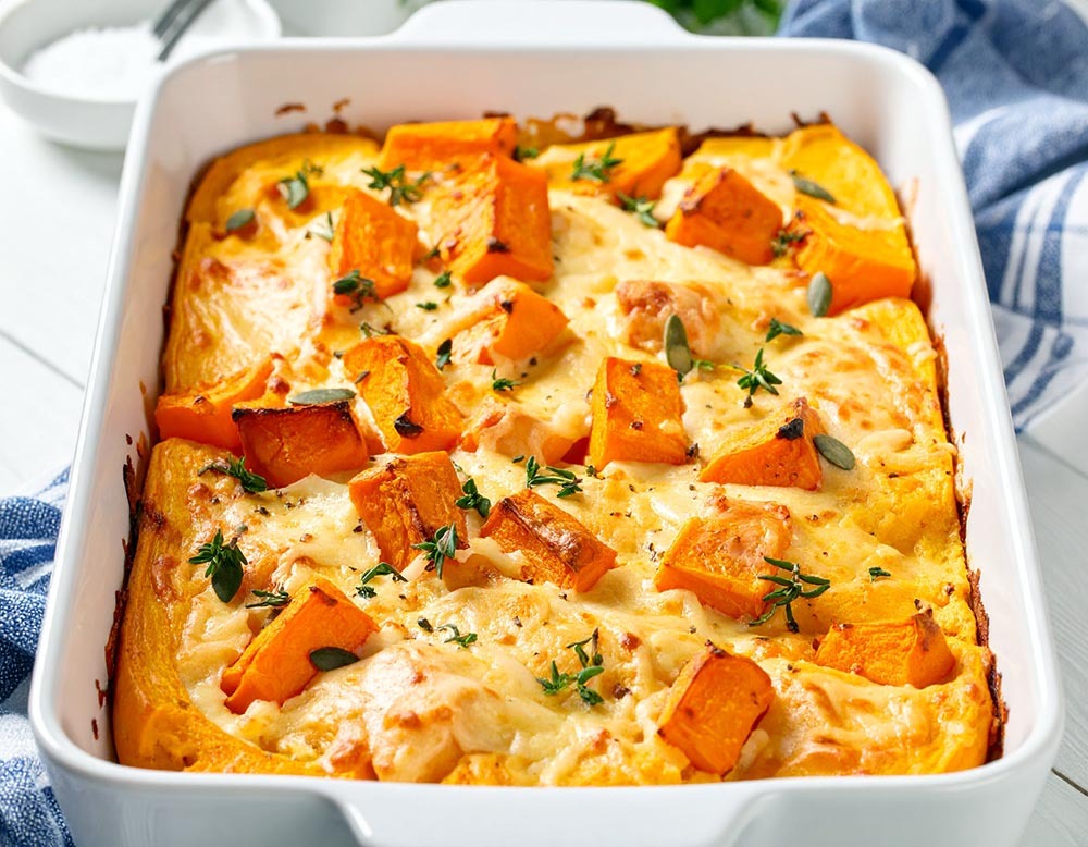 Gratin de butternut, recette fondante et colorée pour l’automne