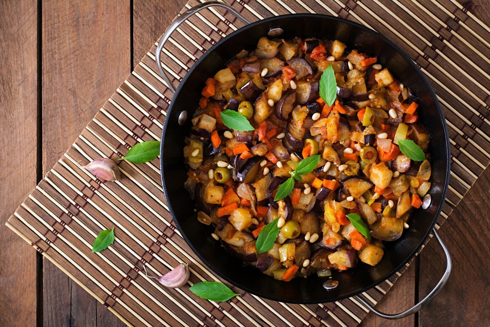 Caponata sicilienne : la recette authentique des aubergines à l’italienne