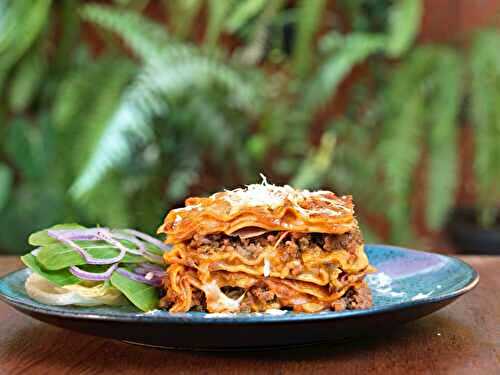 Lasagnes aux dumplings : quand l’Italie rencontre l’Asie dans un plat réconfortant