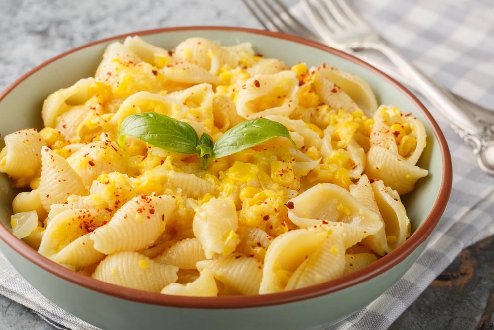 Creamy corn pasta : la recette crémeuse au maïs pleine de saveurs