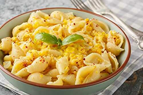 Creamy corn pasta : la recette crémeuse au maïs pleine de saveurs