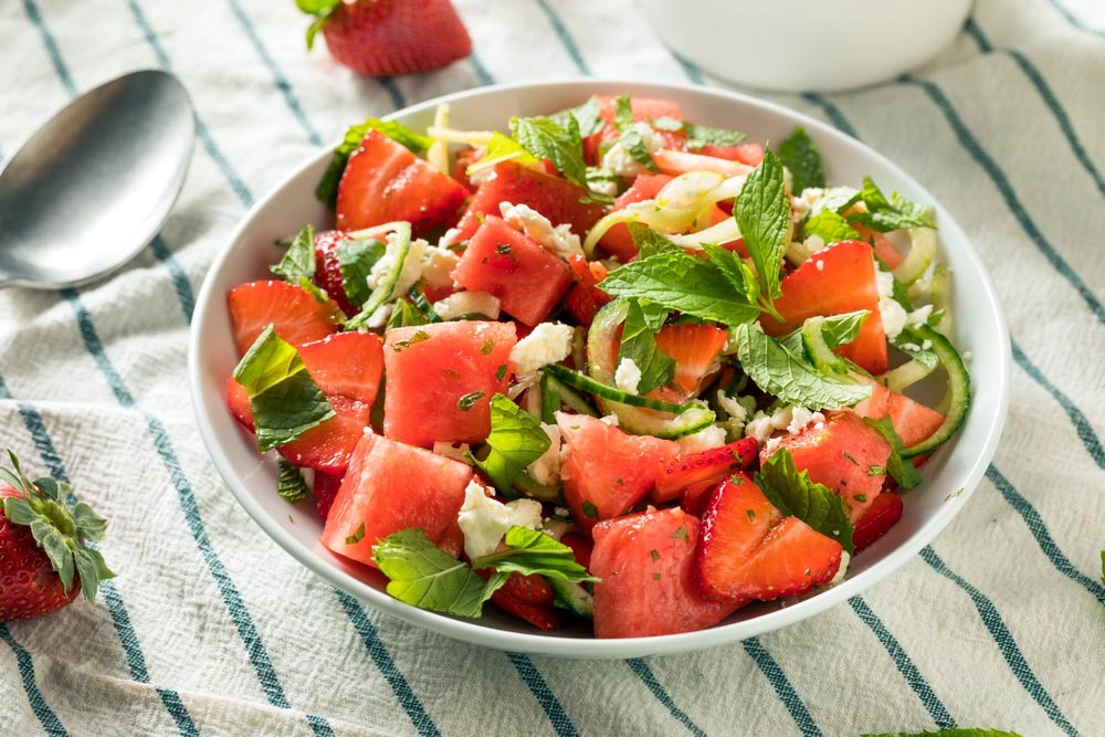 Salade pastèque feta menthe : la recette fraîche et estivale incontournable