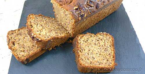 Banana Bread aux noix de pécan