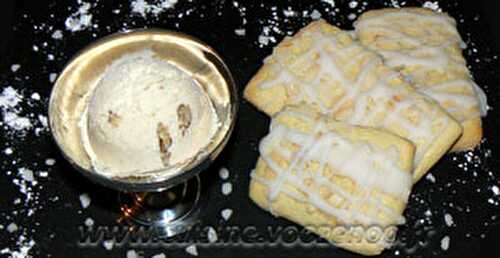 Biscuits aux amandes de Finlande, glace !