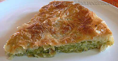 Börek aux courgettes