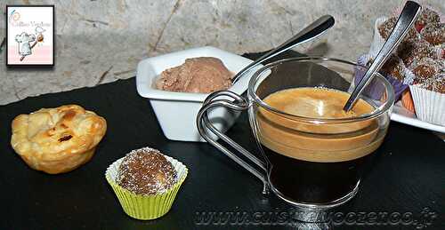 Café gourmand crémeux, fondant, croquant !!