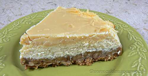 Cheesecake au caramel