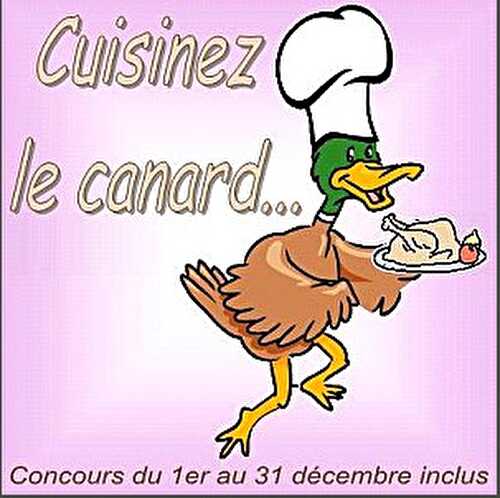 Chez « La serviette sur le table », concours de recettes « Cuisinez le canard »