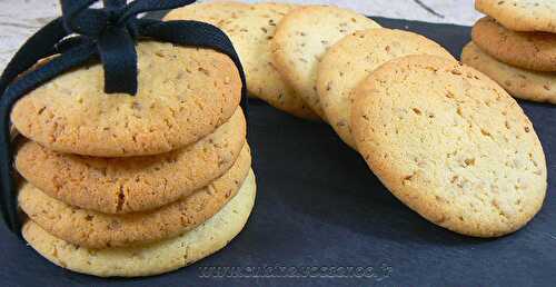 Cookies aux graines de sésame