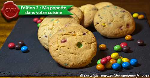 Cookies aux M&M’s