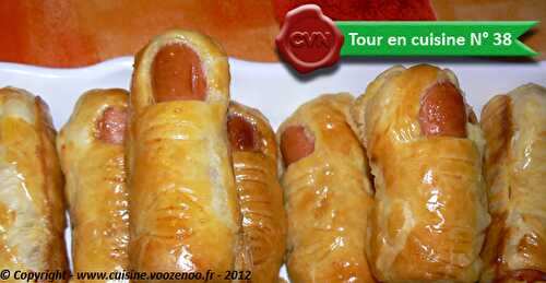 Doigts de sorcière (knacki, roulés à la saucisse)