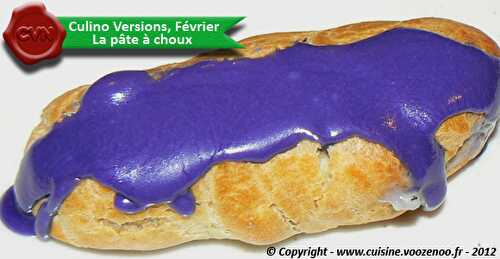 Eclairs aux myrtilles