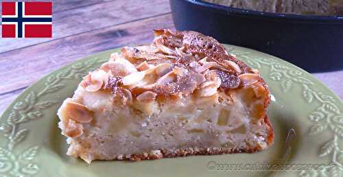 Eplekake – Gâteau aux pommes norvégien