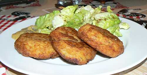 Galettes de blanquette de veau à l’ancienne