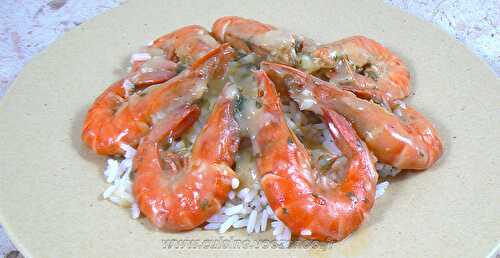 Gambas marinière