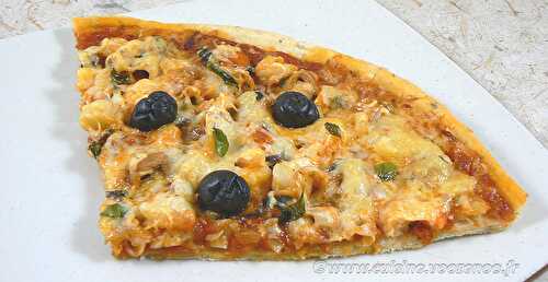 Pizza aux fruits de mer