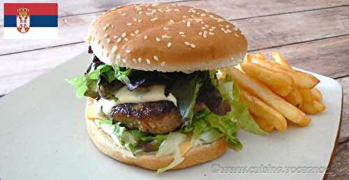 Pljeskavica – le hamburger des Balkans