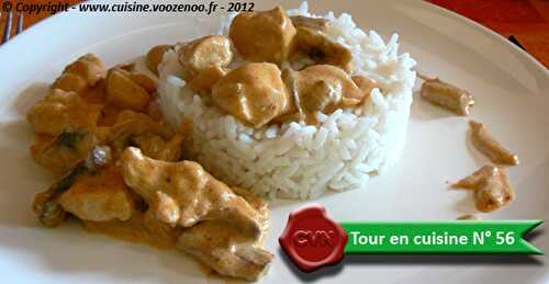 Poulet Stroganoff