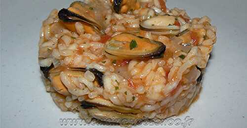 Risotto aux moules