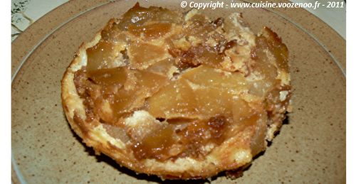 Sablés aux pommes caramélisées fondants