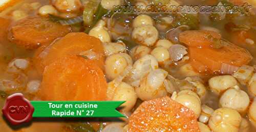 Soupe de pois chiche