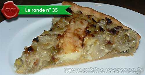 Tarte aux endives (chicons) et camembert