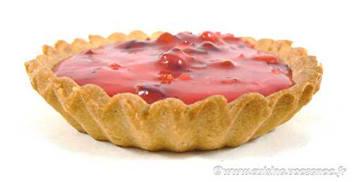 Tartelettes aux amandes et pralines roses