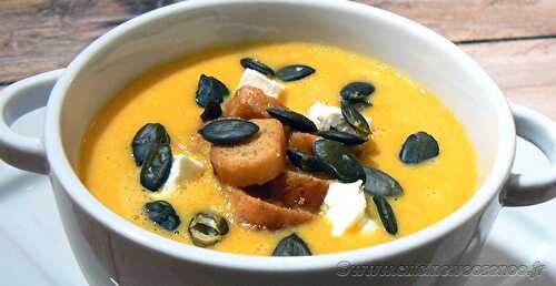 Velouté de carottes au St Môret