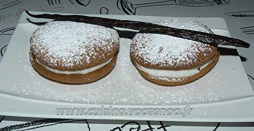 Whoopies à la vanille