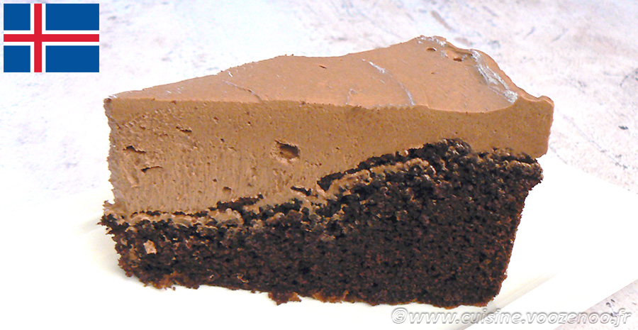 Skúffukaka – Brownie Islandais