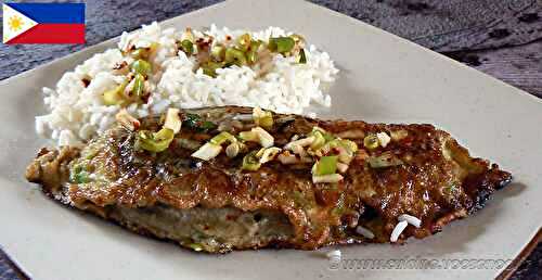 Tortang Talong, aubergines frites aux œufs