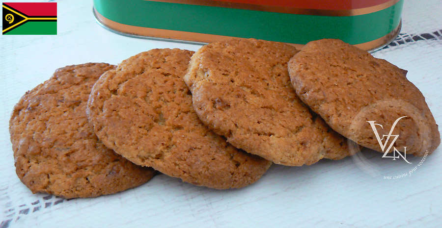 Biscuits banane et arachide – Vanuatu