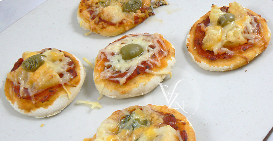 Mini pizza maison