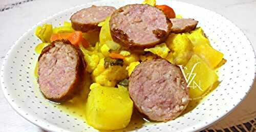 Potée de légumes et saucisse Morteau – Cookeo