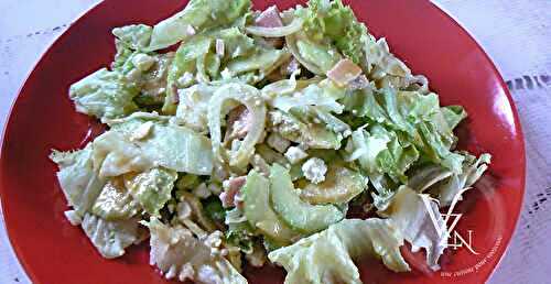 Salade de fenouil, avocat et féta