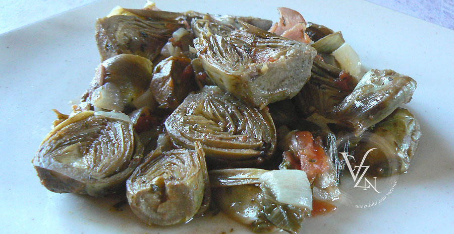 Artichauts poivrade à la provençale