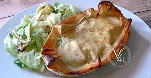 Cocottes de thon façon pastilla