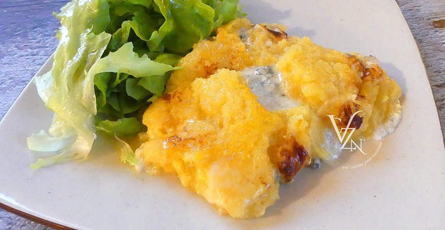 Polenta gratinée au mughetto