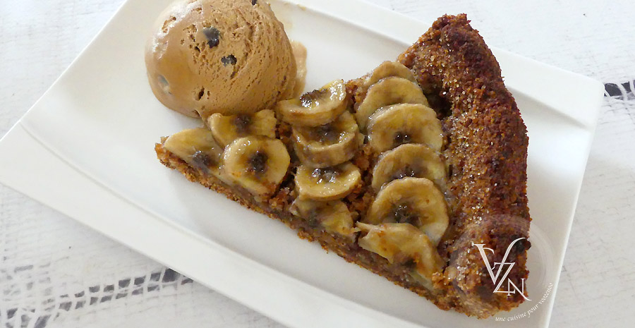 Tarte à la banane et quatre-épices
