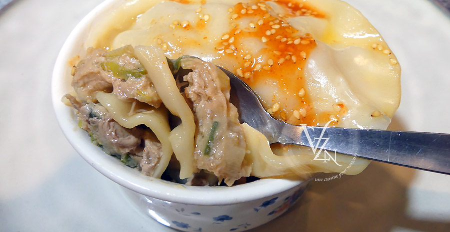 Raviolis chinois au bol