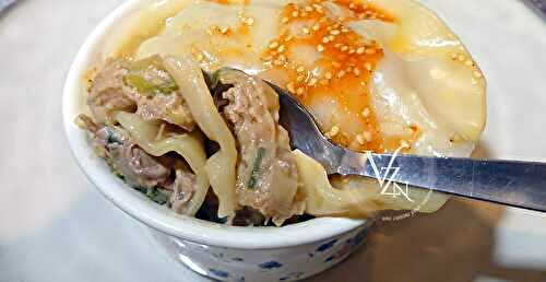 Raviolis chinois au bol