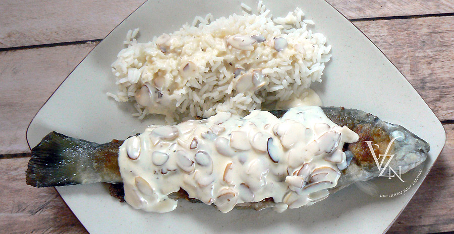 Truites aux amandes à la crème