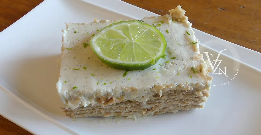 Gâteau glacé mexicain au citron vert