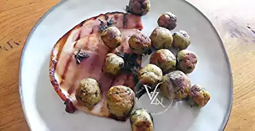 "Gnocchis" aux épinards, parmesan et beurre de sauge