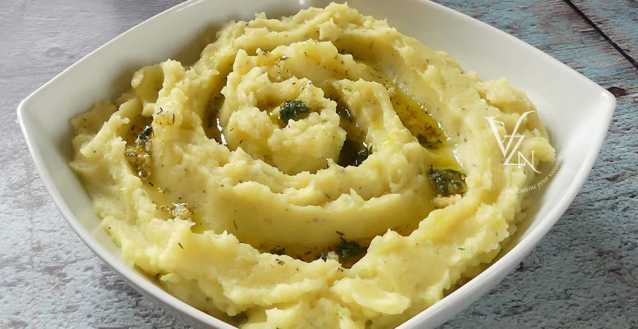 Purée à l’huile d’olive aromatisée - Ottolenghi