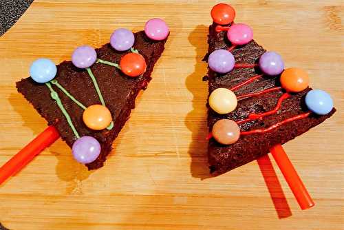 Brownie en sapin gourmand – Bataille Food #40 (Xmas#1)